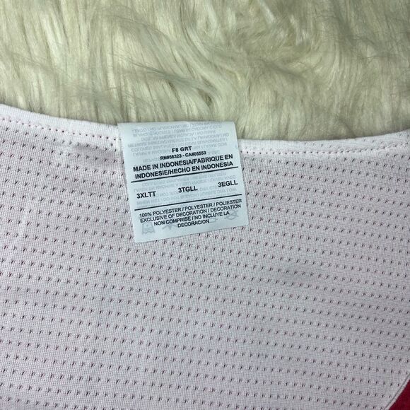 Nike reversible red/white basketball jersey sz 3XLTT - Picture 3 of 6